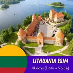 Lithuania 14 days free data and call