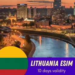 Lithuania eSIM 10 Days