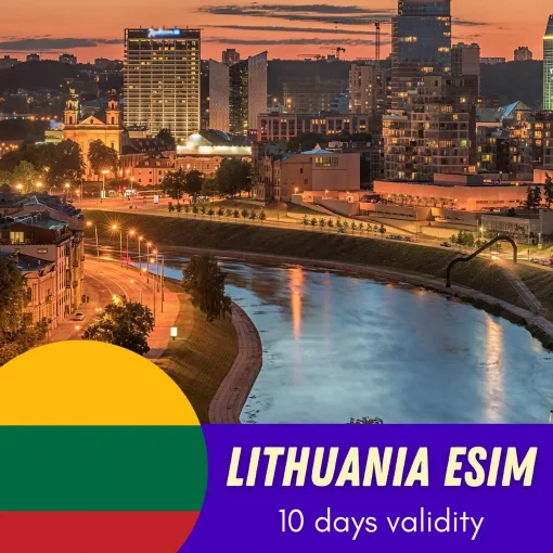 Lithuania eSIM 10 Days