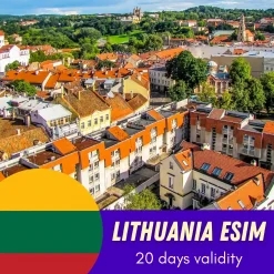 Lithuania eSIM 20 Days