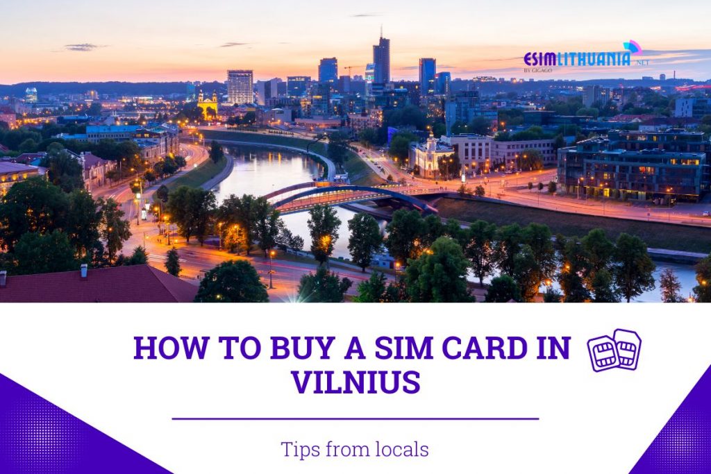 How to buy a SIM Card in Vilnius