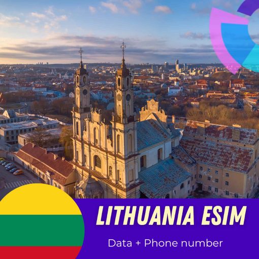 Lithuania eSIM with phone number